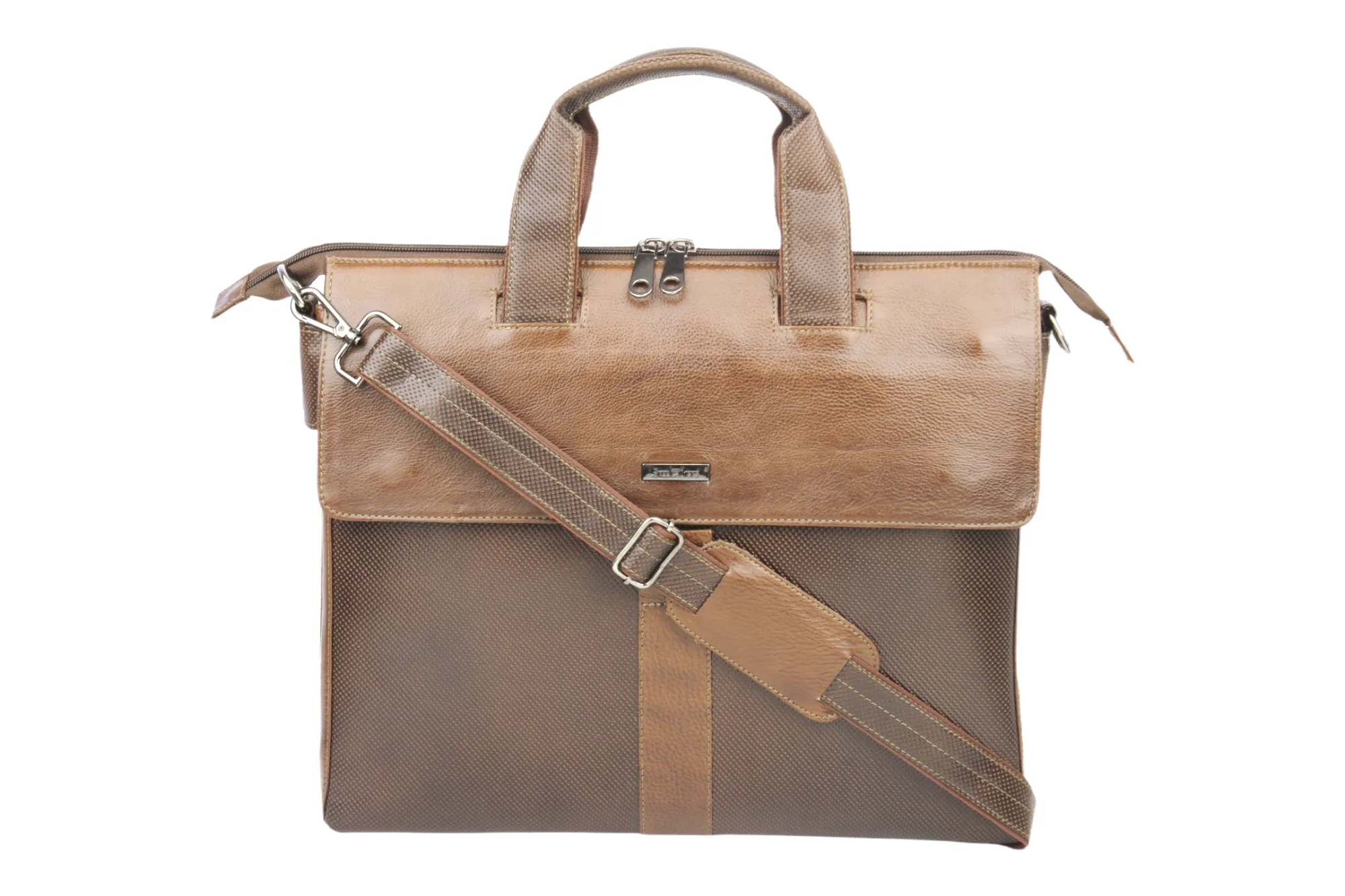 Premium Leather Laptop Bag  997426 (WALNUT BROWN)