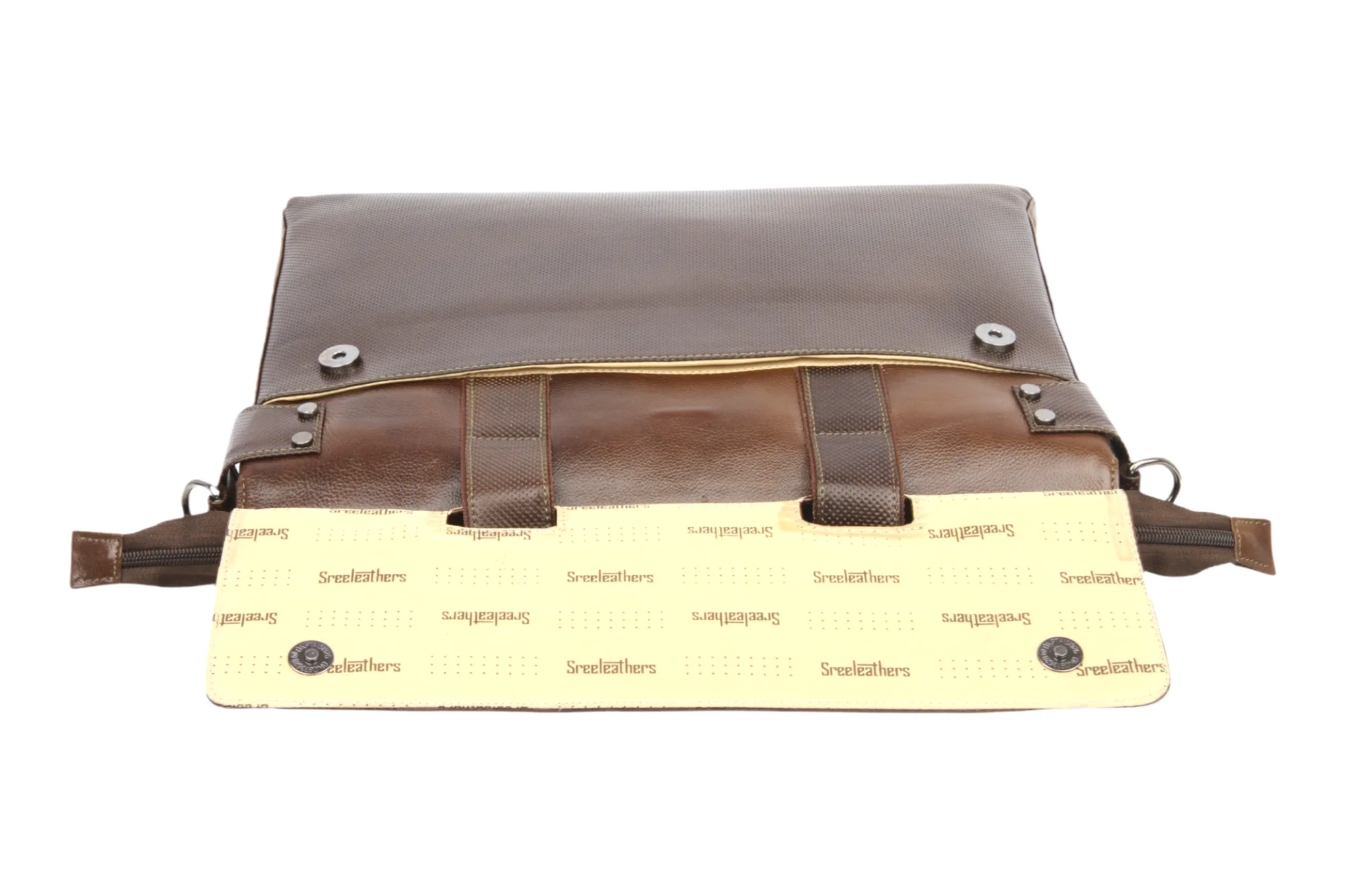 Premium Leather Laptop Bag  997426 (WALNUT BROWN)