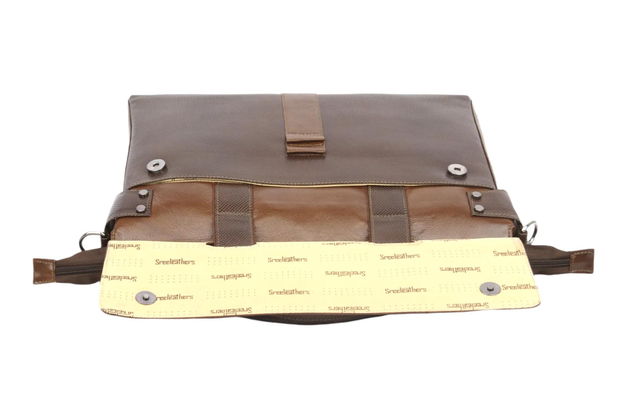 Premium Leather Laptop Bag  997426 (WALNUT BROWN)