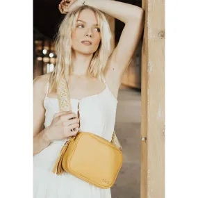 Pretty Simple Willow Camera Crossbody Bag Mustard