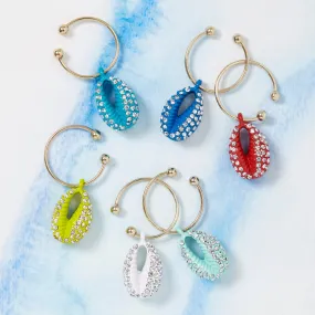 Puka Shell Wine Charms