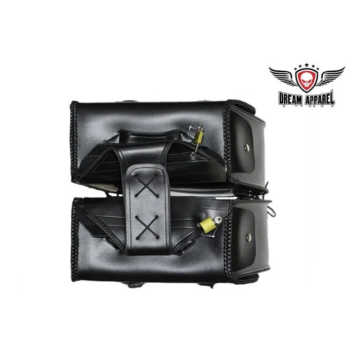 PVC Motorcycle Saddlebag With UV Protection