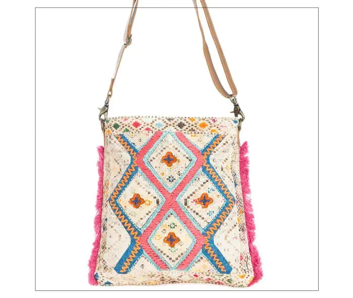 Quad Desert Blooms Messenger Bag