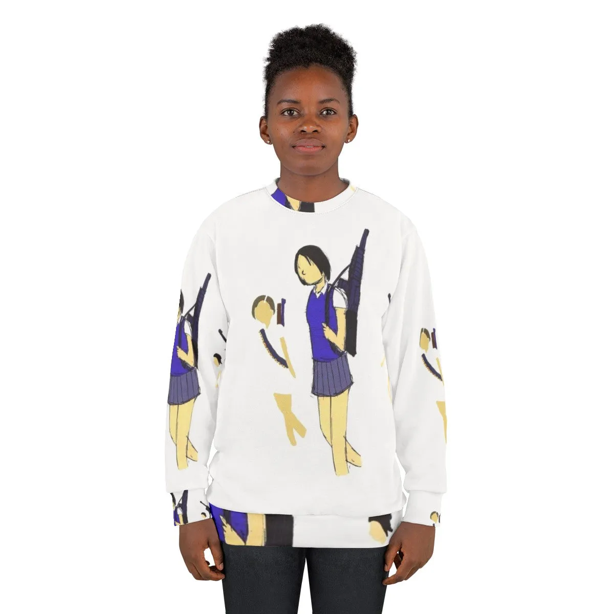 "Number Girl School Girl Distortional Addict Japanese Band Sweatshirt"