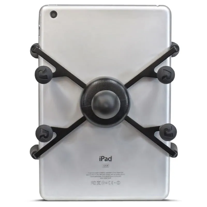 Ram - Universal X-Grip® II Tablet Holder With The 1" Ball For 7" Tablets Including The Ipad Mini 1-3 | RAM-HOL-UN8BU