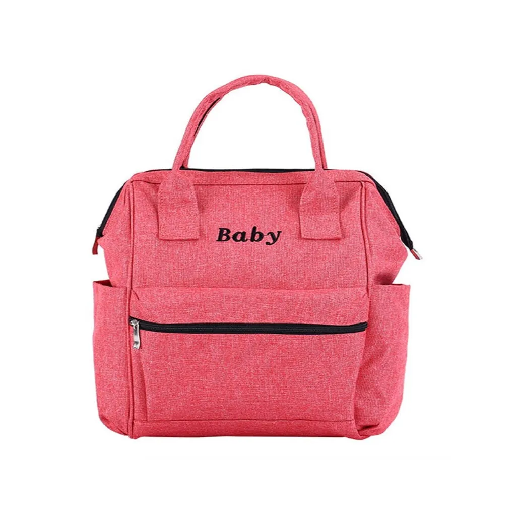 Rangoon Pink Mommy Baby Backpack