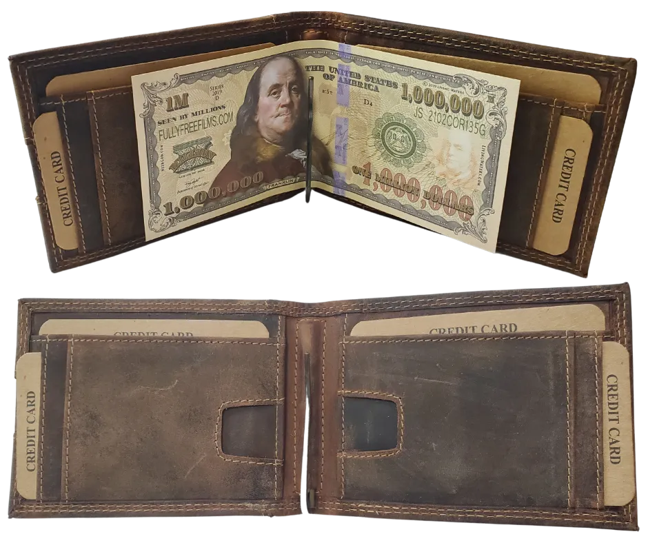 RFID Folding Front Pocket Wallet