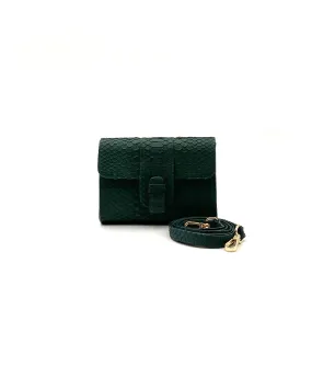 Rita Mini Flat in Forest Green