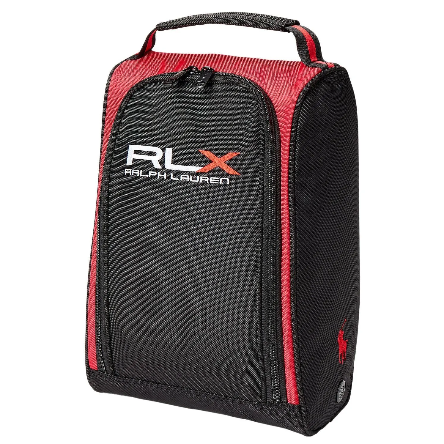 RLX Golf Shoe Bag Black/Red - SS24