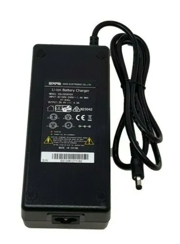 SANS 24V E BIKE LI-ION BATTERY CHARGER TYPE E 2 PIN PLUG MODEL SSLC058V29