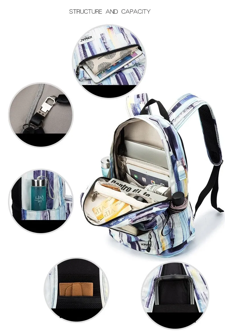 School Backpack Laptop Bag for Notebook Compute Bag 15.6inch School Bag Travel Backpack