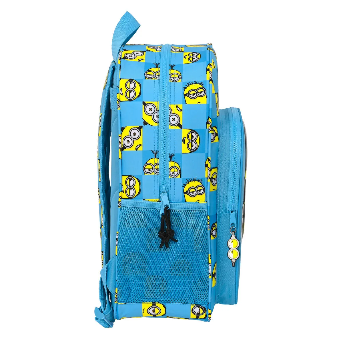 School Bag Minions Minionstatic Blue 33 x 42 x 14 cm