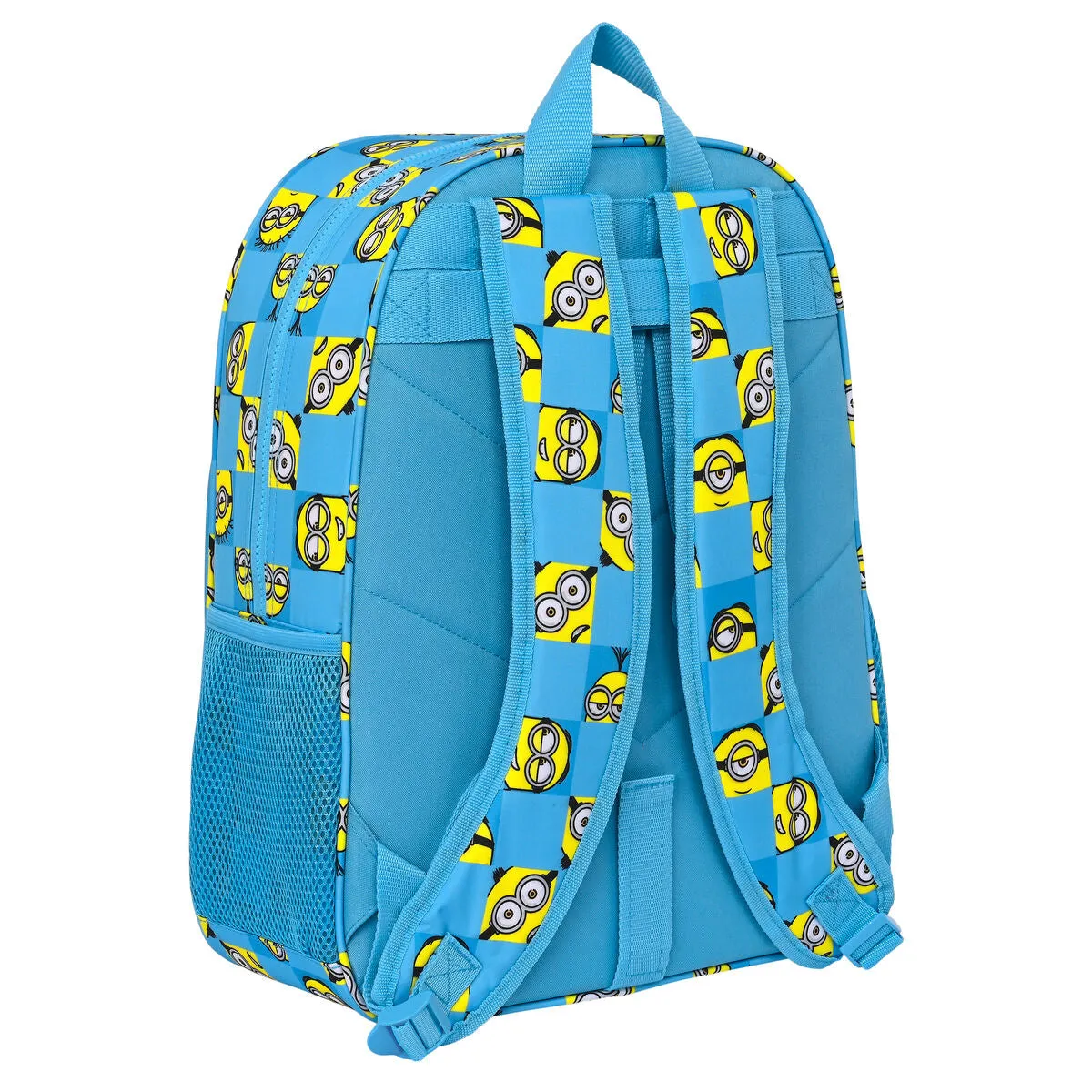 School Bag Minions Minionstatic Blue 33 x 42 x 14 cm