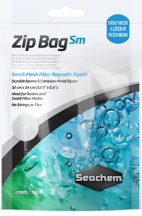 Seachem Zip Media Bag Small Mesh 12.5" x 5.5"