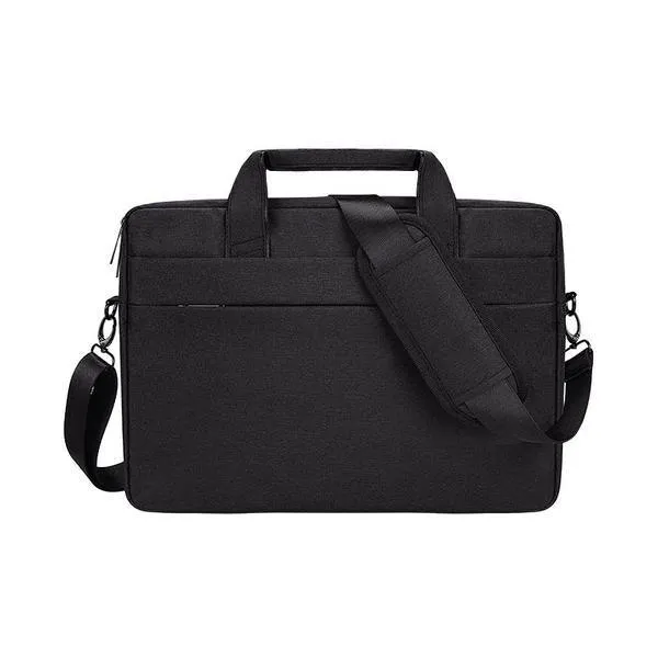 Shockproof Business Laptop Shoulder Bag- Black