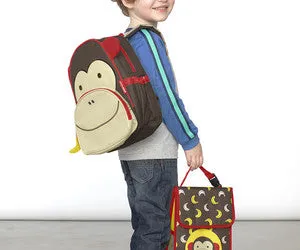 Skip Hop Zoo Lunch Bag - Marshall Monkey