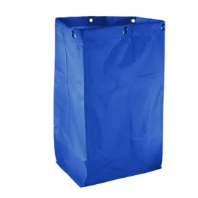 SOGA Oxford Waterproof Reusable Janitor Housekeeping Cart Replacement Bag Blue