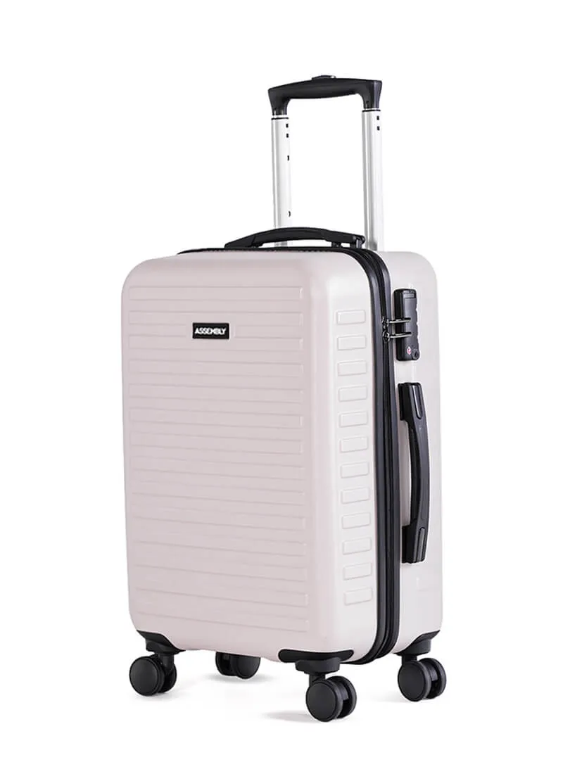 Stark Edge Combo | Ivory | Cabin Hard Luggage with Backpack