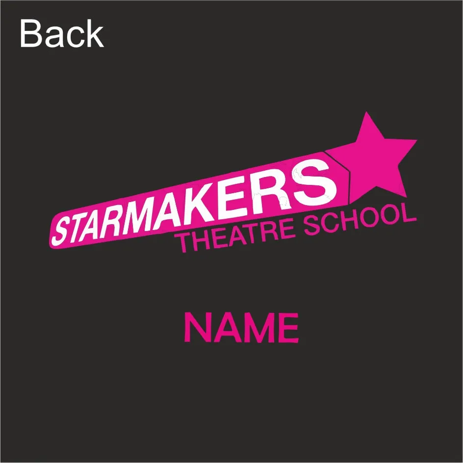 Starmakers Theatre School Ladies Mesh Panel Over Tee