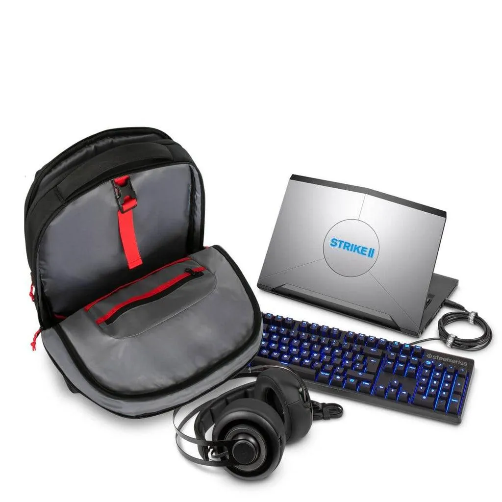 Targus 17.3 Strike II Gaming Laptop Backpack - Black