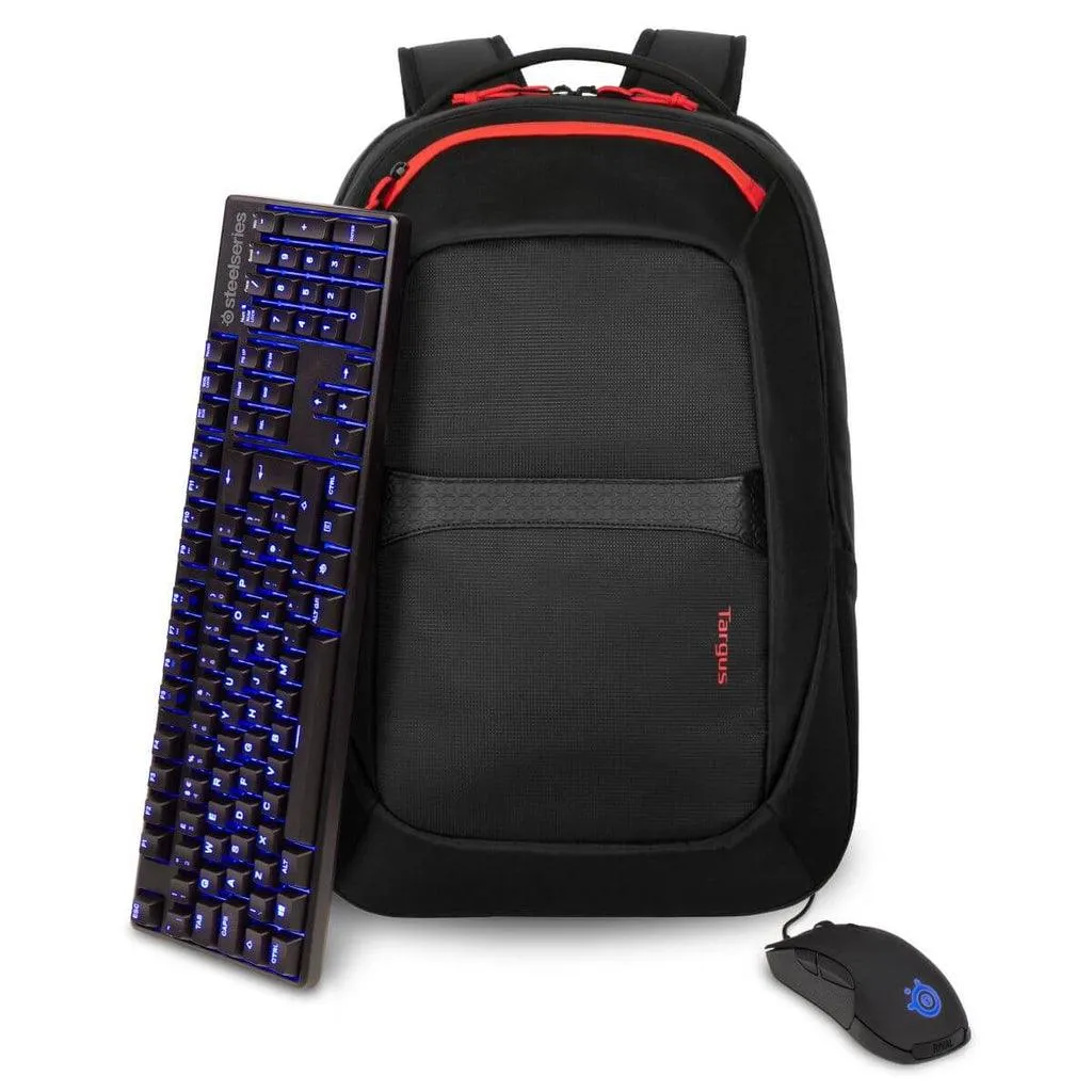 Targus 17.3 Strike II Gaming Laptop Backpack - Black