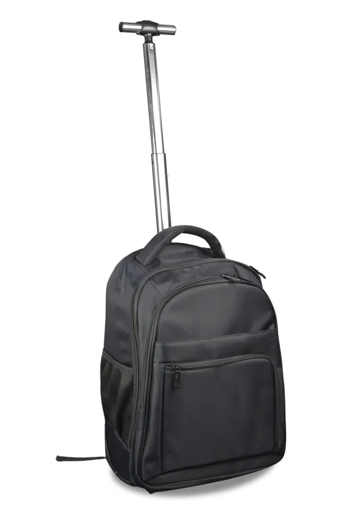 TBSN 2142 BREE - SANTHOME 2 Wheels Trolley Backpack - Black