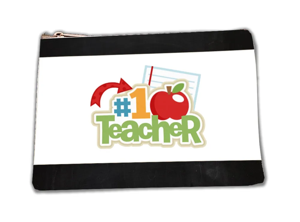 Teacher collection (Tote bag, notebook, pouch, mug, cushion) #1 Teacher black