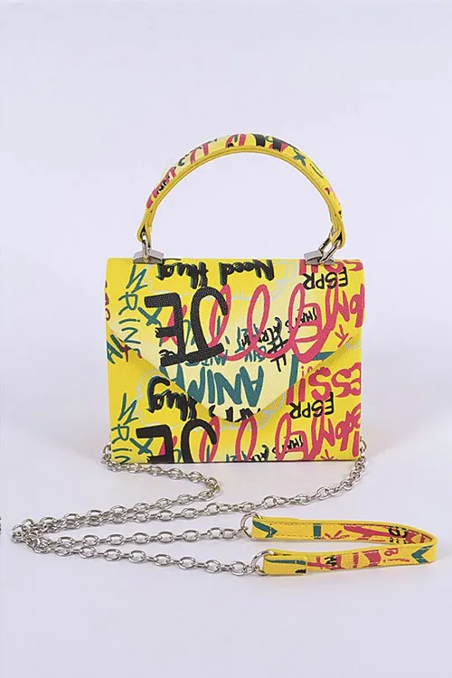 TEEK - Graffiti Boxy Swing Bag