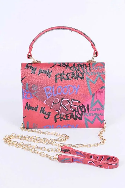 TEEK - Graffiti Boxy Swing Bag