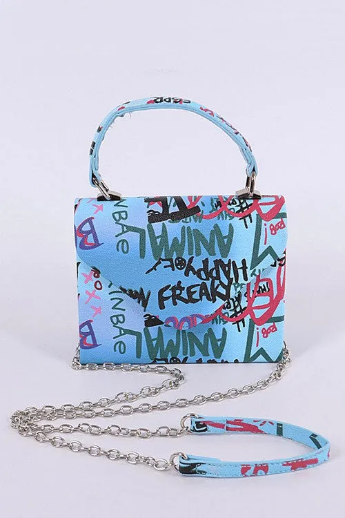 TEEK - Graffiti Boxy Swing Bag