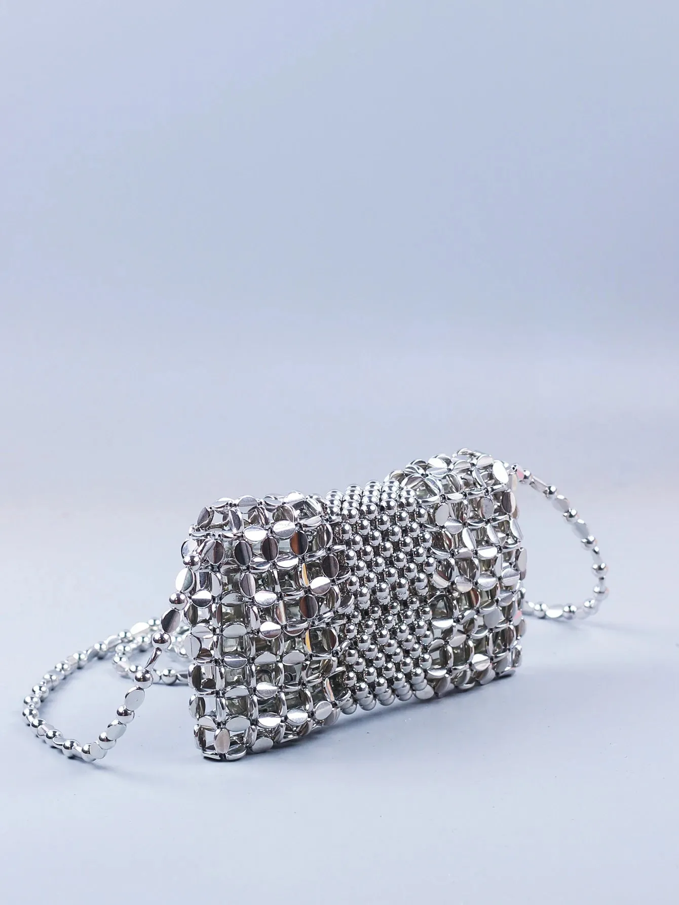 TEEK - Handmade Bead Bag Chain Hand-Woven Handbag