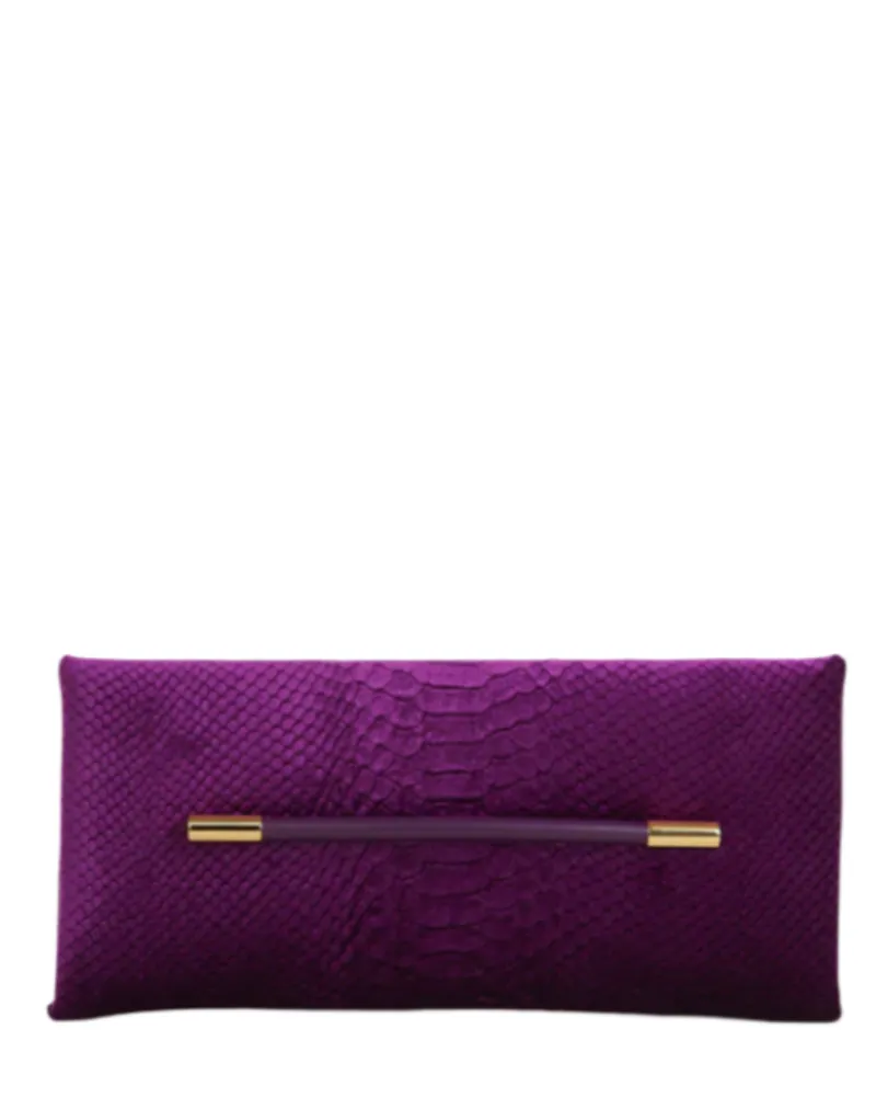 Tom Ford Womens EVENING CLUTCHAVA CLUTCH In Lilac