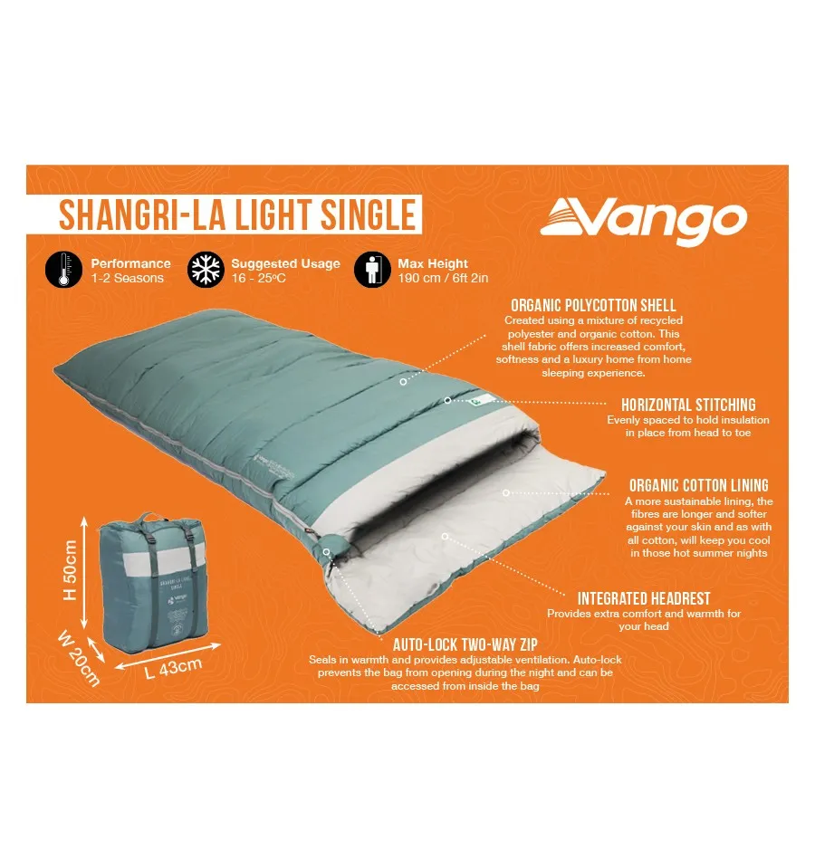 Vango Shangri-La Single Sleeping Bag