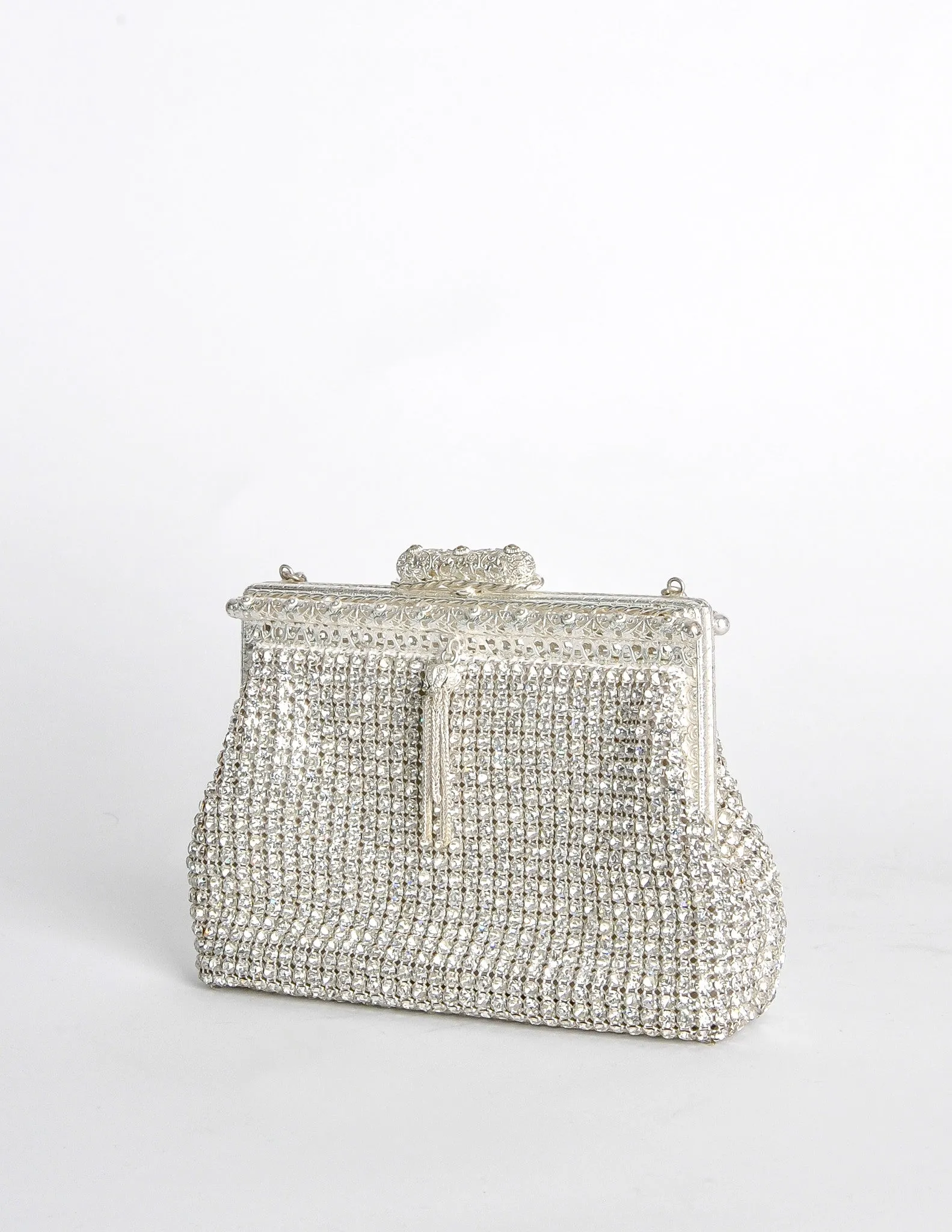 Vintage 1960s Rhinestone Evening Bag