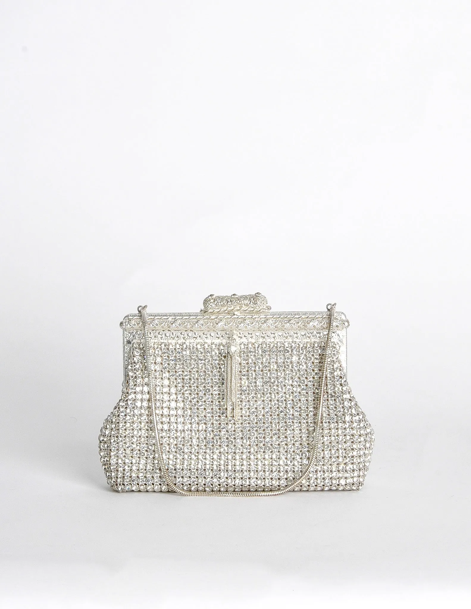 Vintage 1960s Rhinestone Evening Bag