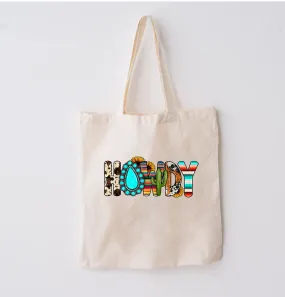 Western Howdy Tote Bag