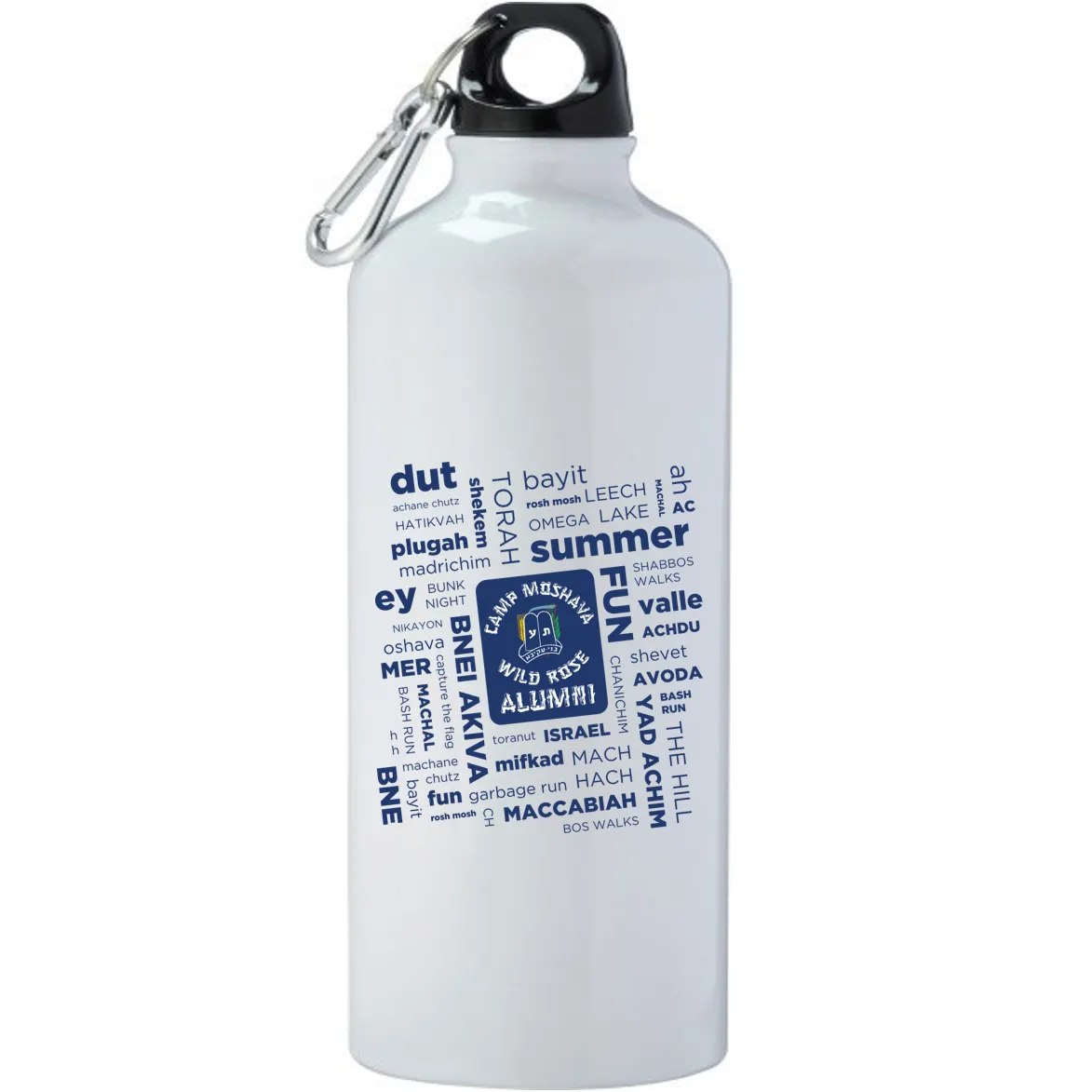 Wild Rose Alumni Collage Water Bottle