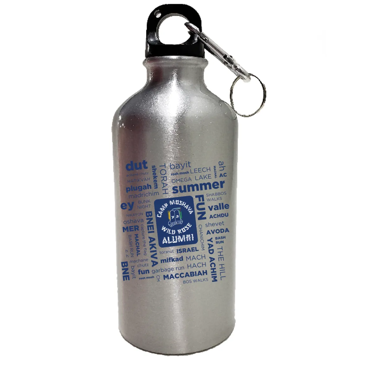 Wild Rose Alumni Collage Water Bottle