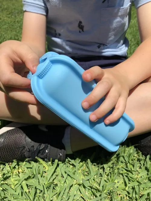 Wrap'd - Silicone Wrap Holder - Aqua