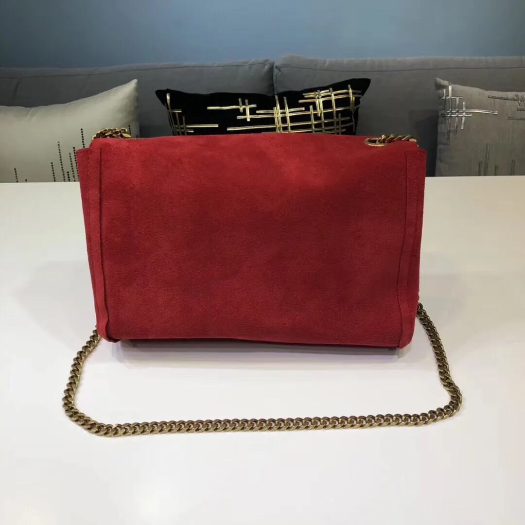 YSSL Kate Medium Reversible Chain Bag Red For Women 28.5in/11.2cm YSL 