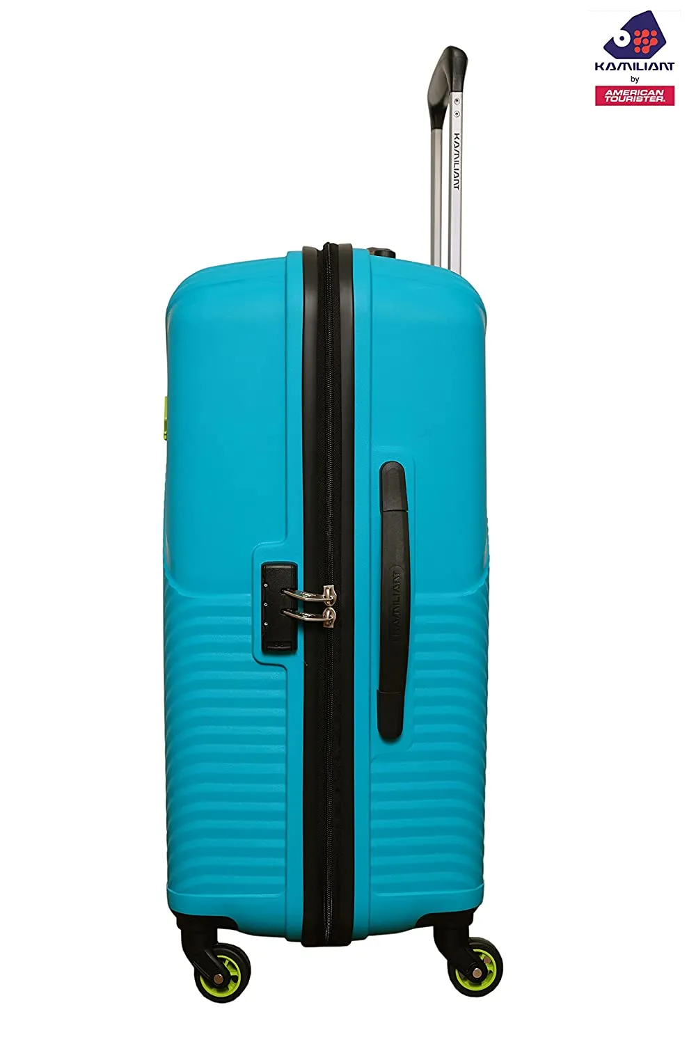 ZAKK SECURE CORAL BALUE 55CM CABIN SIZE KAMILIANT BY AMERICAN TOURISTER